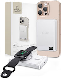 Tech-Protect PB33 Lifemag 5000mAh Silber