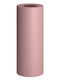 Pam & Co Καλάθι Απλύτων Μεταλλικό 30lt 25x25x57cm Ροζ