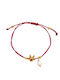 Philio Women's Bracelet Lucky Charm made of Brass Gold Plated