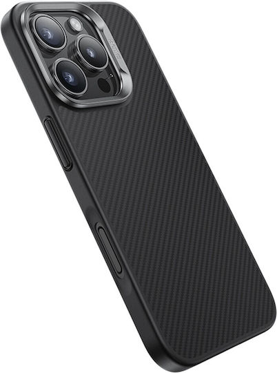 Benks Back Cover Aramid Fiber Μαύρο (iPhone 16 Pro Max)