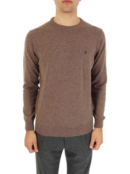 The Bostonians Langarm-Pullover Braun
