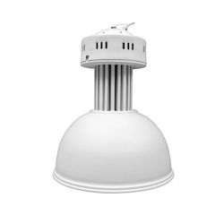 KT Lighting Φωτιστικό Καμπάνα 16.2W Θερμό Λευκό με Ενσωματωμένο LED Λευκό