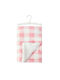 Mother's Choice Κουβέρτα Αγκαλιάς & Λίκνου Fleece Ροζ Pink 76x102εκ.