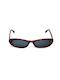 AV Sunglasses Γυναικεία Γυαλιά Ηλίου με Καφέ Ταρταρούγα Κοκκάλινο Σκελετό και Γκρι Φακό 116-Raya Brown