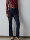 Natalie High Waist Women's Jean Trousers in Bootcut Fit