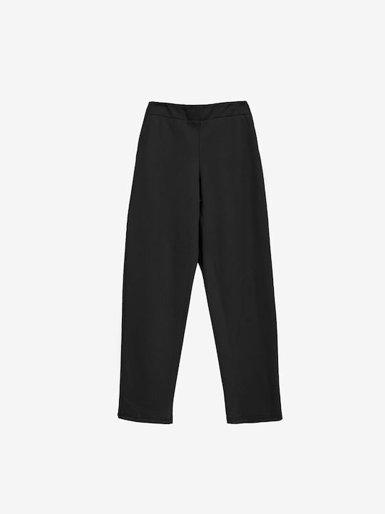 Garantie Women's Fabric Trousers Black