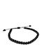 Isay Collection Men's Bracelet Macrame made of Steel