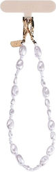 Uniq Neck Strap for Mobile Phones White