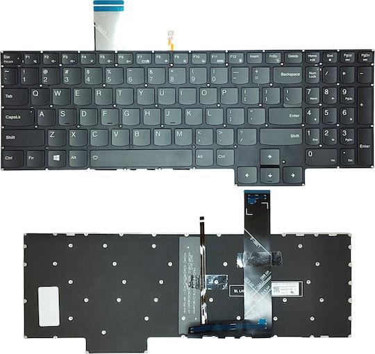 Laptop Keyboard for LENOVO LEGION 5-17ARH05H with Backlit and English (US) Layout