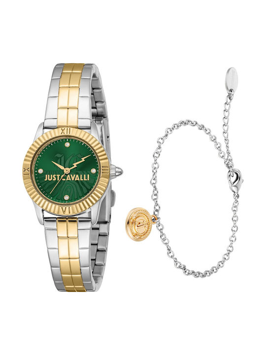 Just Cavalli Mini Γυναικείο Ρολόι 26mm Μπαταρία...