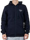 Men's Sweatshirt with Hood Blue