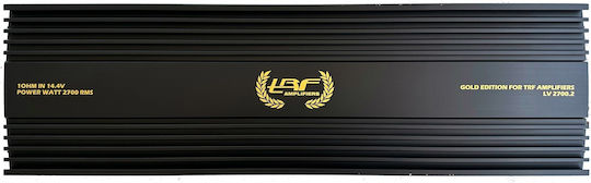 TRF Car Audio Amplifier Lv 2700.2 Gold Edition 1 Channel