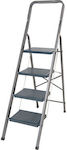 Vasomichaniki Step Ladder Aluminum 4 Steps