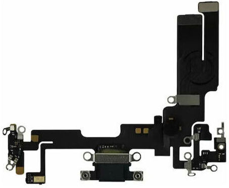 Apple Kabel mit Anschluss zum Aufladen in Schwarz Farbe für iPhone 14