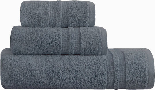 Makis Tselios Home Σετ 3τμχ Dove Grey Βάρους 550gr/m² Makis Tselios Home Σετ 3τμχ Dove Grey Βάρους 550gr/m²