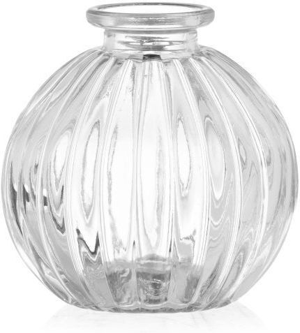 Fankon Flowers Set Vasen Glas Marison Transparente F8.5xH8cm 6Stücke
