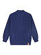 Kids Cardigan Knitted Maroon