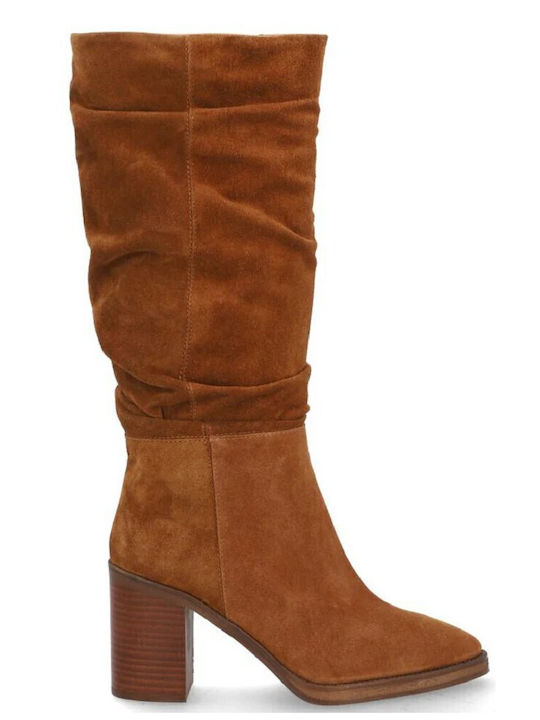 Alpe Suede Γυναικείες Μπότες Ταμπά