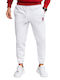 Jogginghose mit Gummizug White