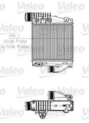 Valeo Κολάρο Intercooler Αυτοκινήτου για Citroen DS