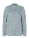 Women's Satin Long Sleeve Shirt Ciell