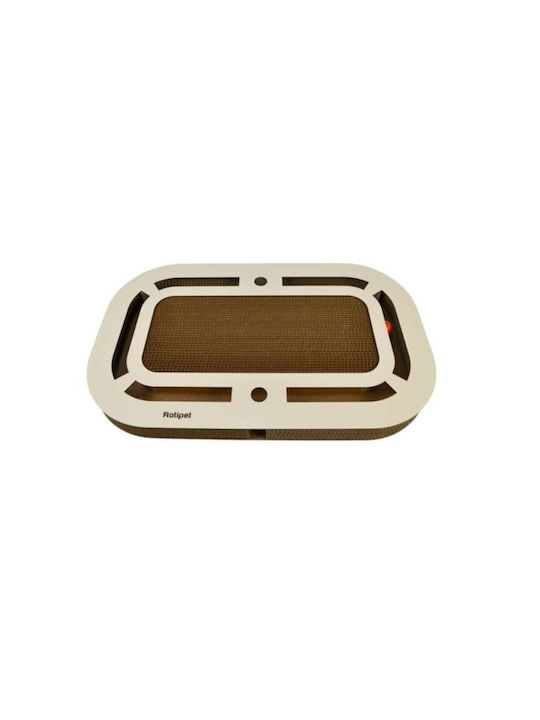 Rotipet Rotipet Bella Stâlp pentru zgâriat pisici Scândură Albă 69x42x5cm