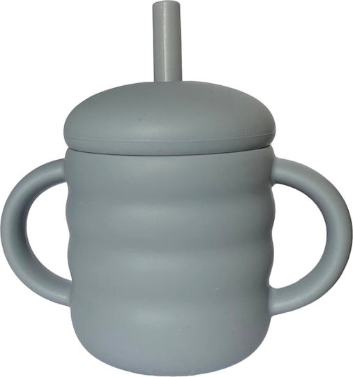Loo Up Baby Cup made of Silicone Blue 160ml
