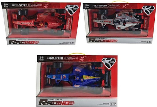 Zita Toys Αυτοκινητάκι Formula Pull Back (Διάφορα Σχέδια) 1τμχ