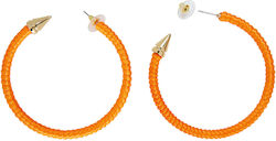 Neon-orange Ohrringe Accessoires