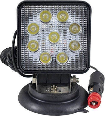 Lumină de Lucru LED Pătrată cu Focalizare și Bază Magnetică Jbm