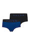Women's Slip 2Pack Blue Black