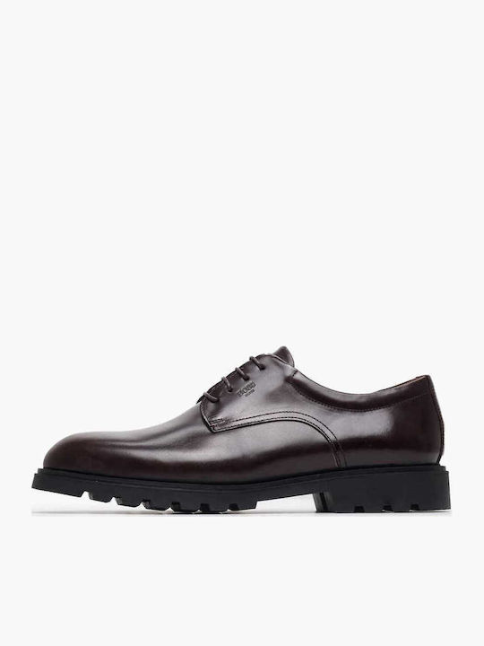 Men's Leather Casual Shoes Brown
