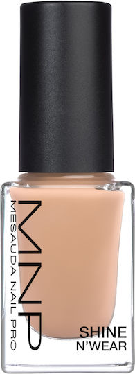 Mesauda Milano Glossy Βερνίκι Νυχιών Μακράς Διαρκείας 224 Nude 10ml