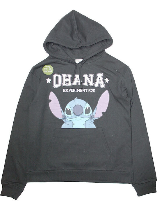 Disney Lilo & Stitch Γυναικεία Μπλούζα Μαύρη