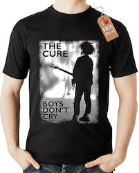 Rock Deal The Cure Boys Don't Cry T-shirt Μαύρο Βαμβακερό Rock Deal The Cure Boys Don't Cry T-shirt Μαύρο Βαμβακερό