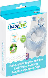 Baby Jem Σακούλες για Γιο Γιο Λευκό 20τμχ