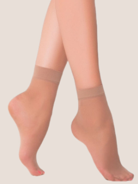 Mura Дамски чорапи 20 Ден Beige