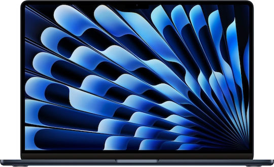 Apple MacBook Air 15" (2024) 15.3" IPS Retina Display (M3-8-Core/16GB/256GB SSD/10-Core GPU) Midnight (GR Keyboard)