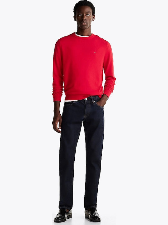 Tommy Hilfiger Пуловер с дълъг ръкав Червен