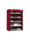 Stoff Schuhschrank 60x30x90cm