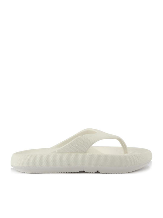 Fshoes Women's Flip Flops White