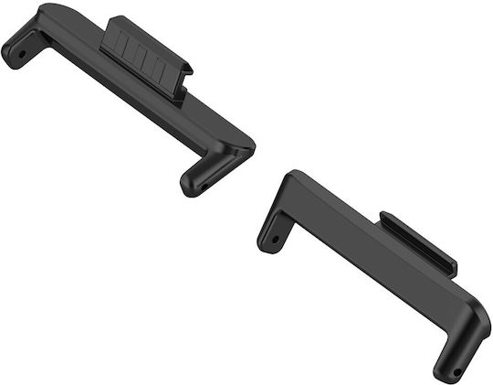 Conector Lanț 20mm Huawei Watch Fit 3 Negru 2 Bucăți
