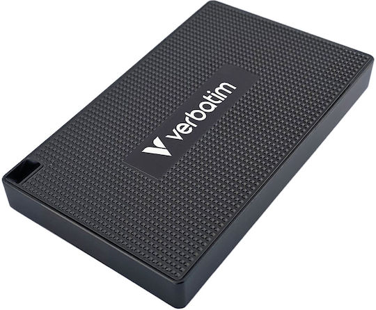 Verbatim Metal Mini USB-C Εξωτερικός SSD 512GB M.2 Μαύρο