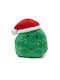 General Trade Christmas Decorative Pillow Figure Green with Beanie