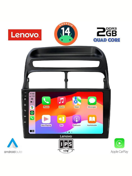 Lenovo Car Audio System for Fiat Linea 2007-2011 (Bluetooth/USB/WiFi/GPS/Apple-Carplay/Android-Auto) with Touch Screen 9"