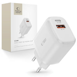 Tech-Protect Charger Without Cable with USB-A P...