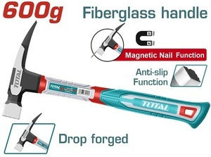 Total Hammer 600gr with Fiberglass Handle THCH61060