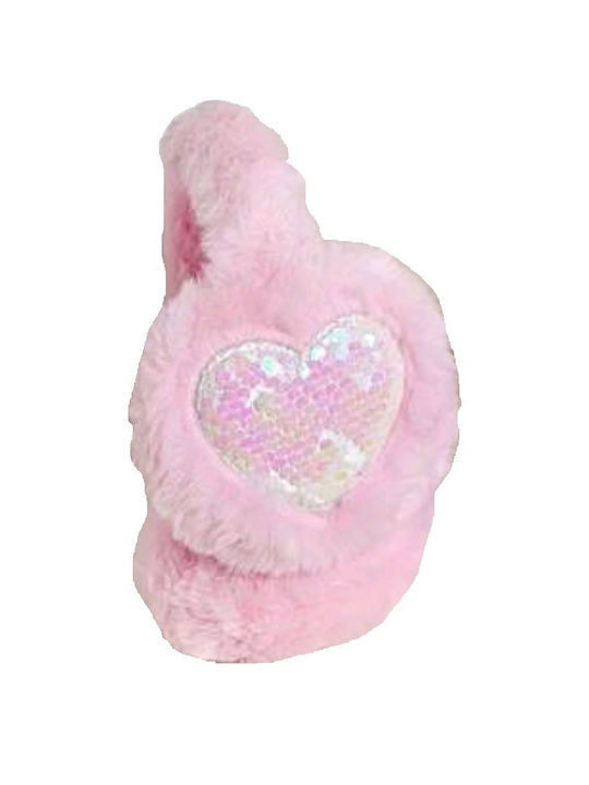 Tatu Moyo Earmuffs Knitted Pink