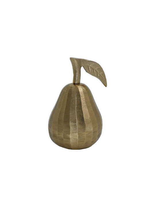 Fylliana Decorativ Pere din Metal 8x14cm 1buc
