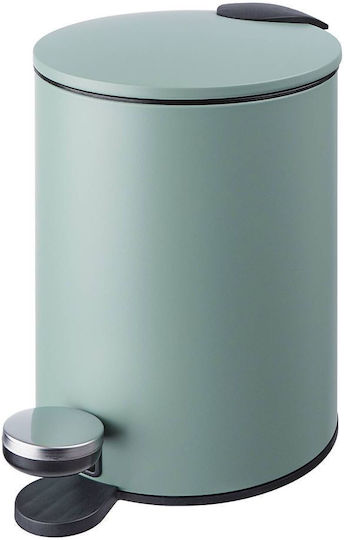 Butlers Μεταλλικό Καλαθάκι Μπάνιου 3lt Πράσινο